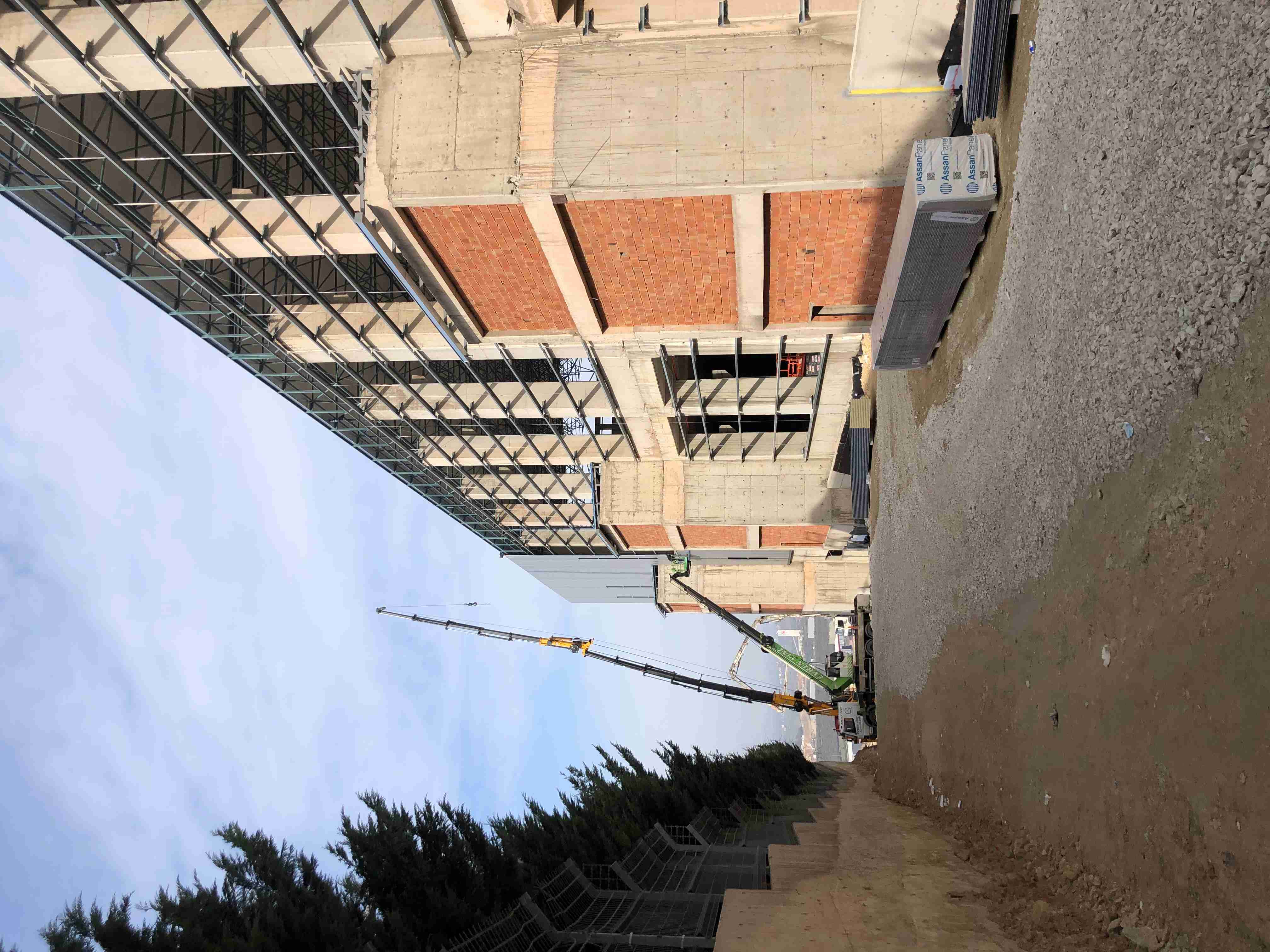 Uzay çatı imalatı ve montajı – Cephe konstrüksiyonu - Çatı ve Cephe Kaplaması yapılması